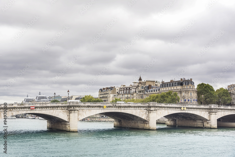 Concorde bridge. Paris - France.