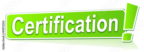 certification sur étiquette verte