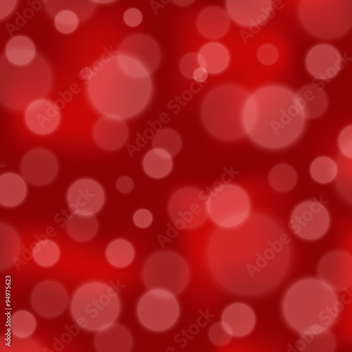 Abstract bokeh vector with background mesh in red color.