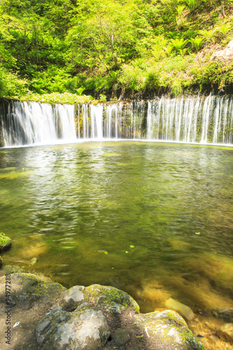 Karuizawa Shiraito Waterfall, Nagano, Japan