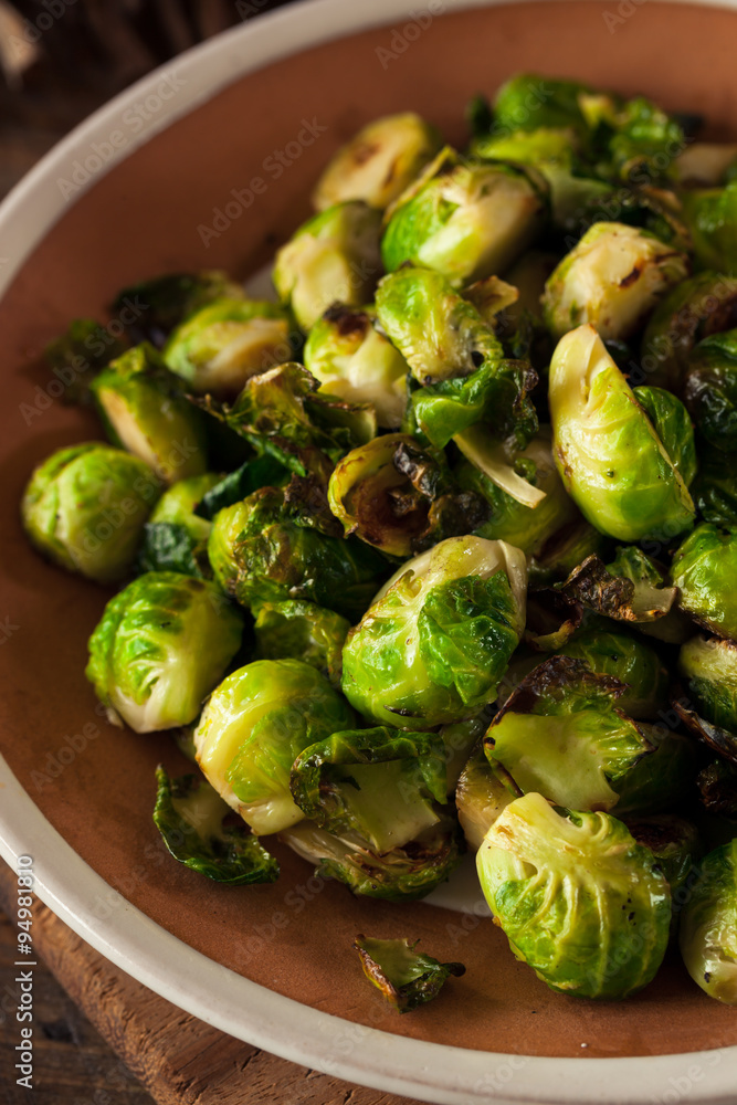 Homemade Roasted Brussel Sprouts