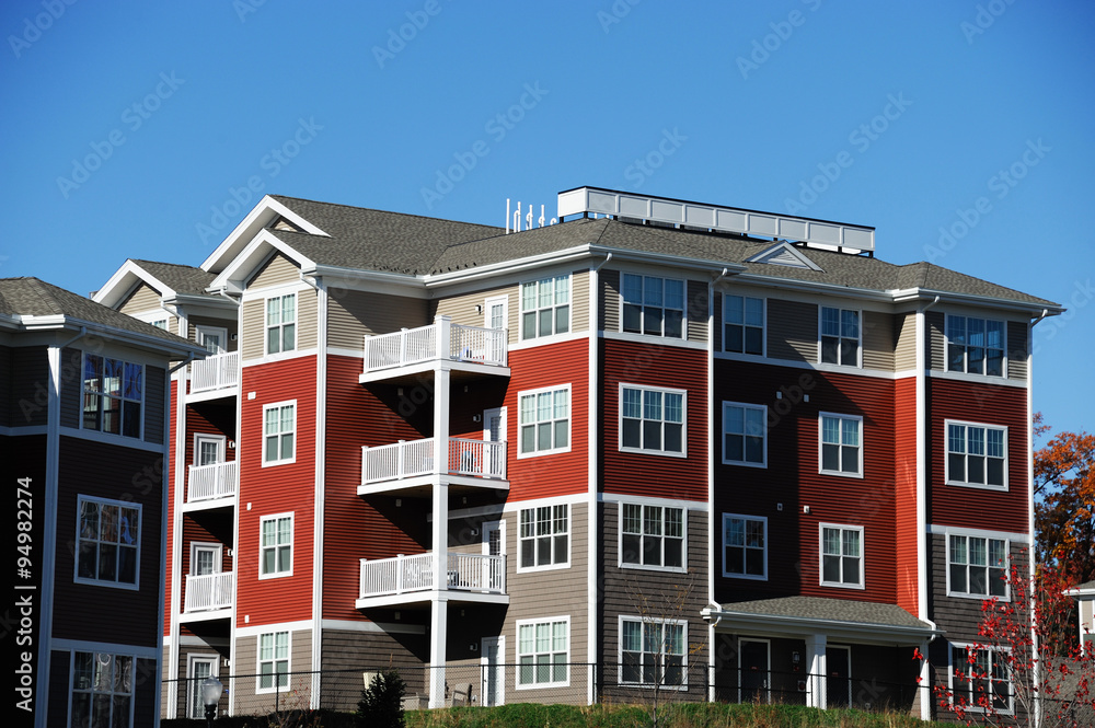 Obraz premium apartment building