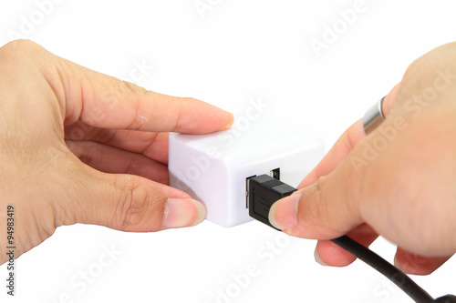 Connect the USB adapter