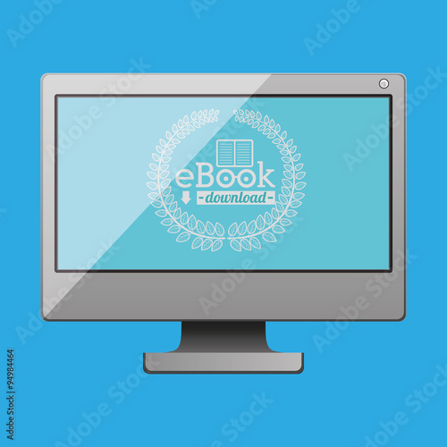 online bookstore , vector illustration