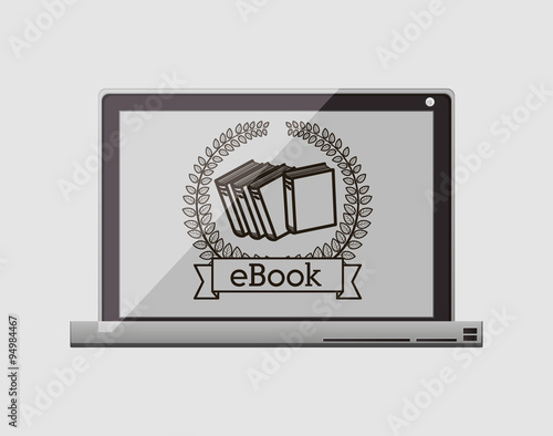 online bookstore , vector illustration