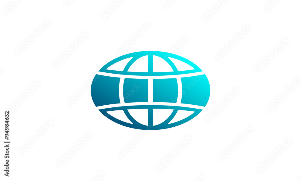  abstract globe business company logo