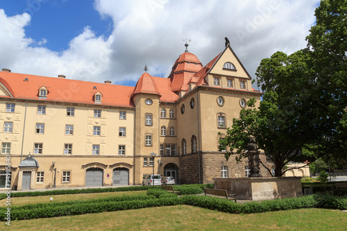 Sonnenstein Castle in Pirna, Saxon Switzerland