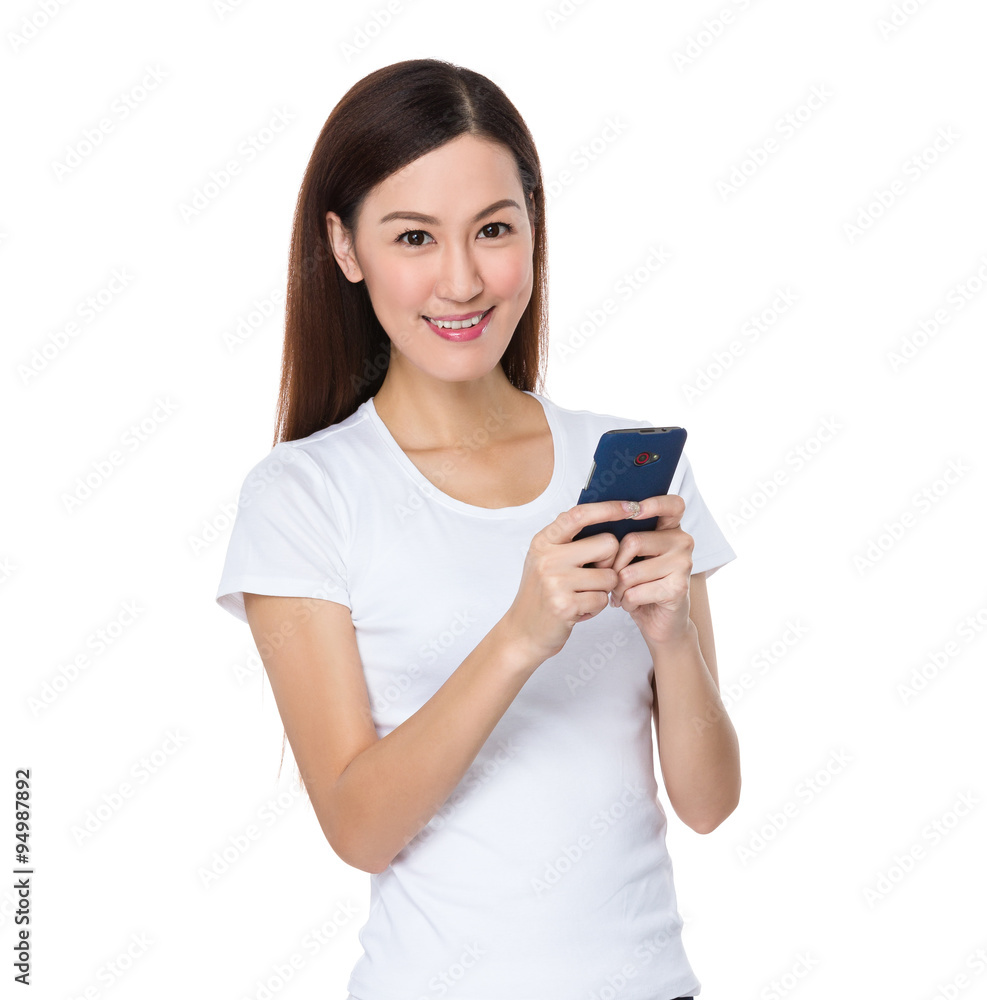 Young Woman use of the mobile phone Young Woman use of the mobile phone