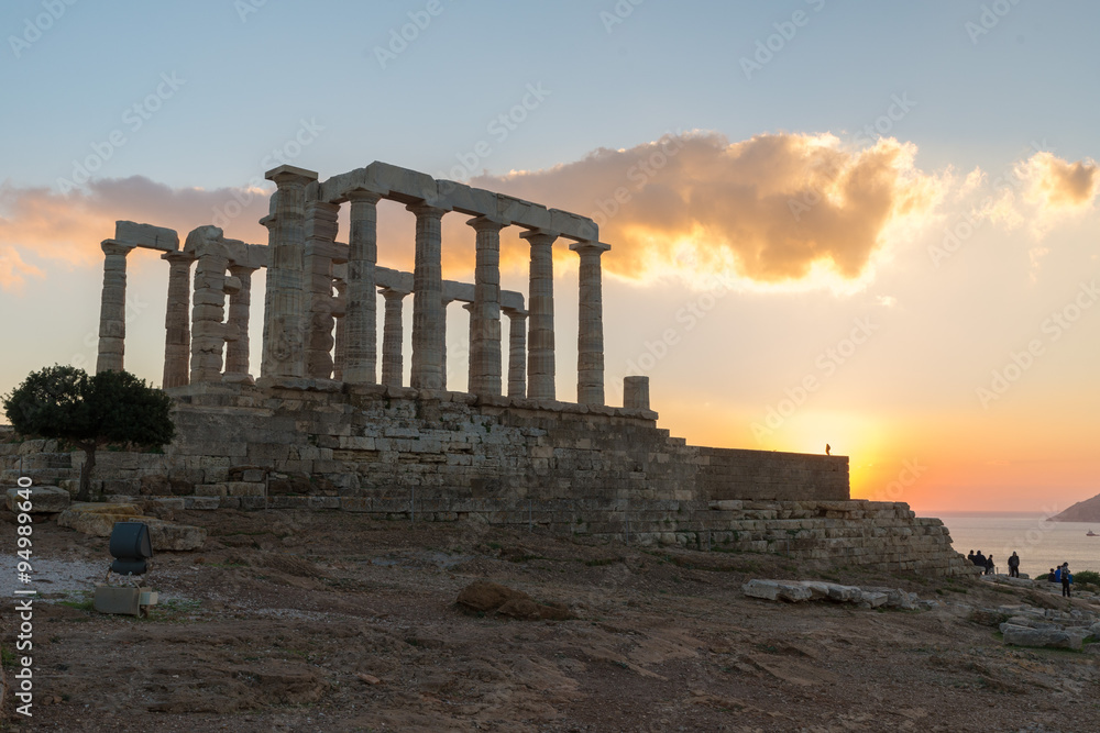 Ruins of Poseidon temple