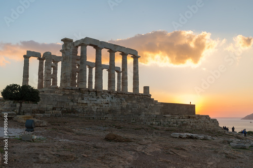 Ruins of Poseidon temple