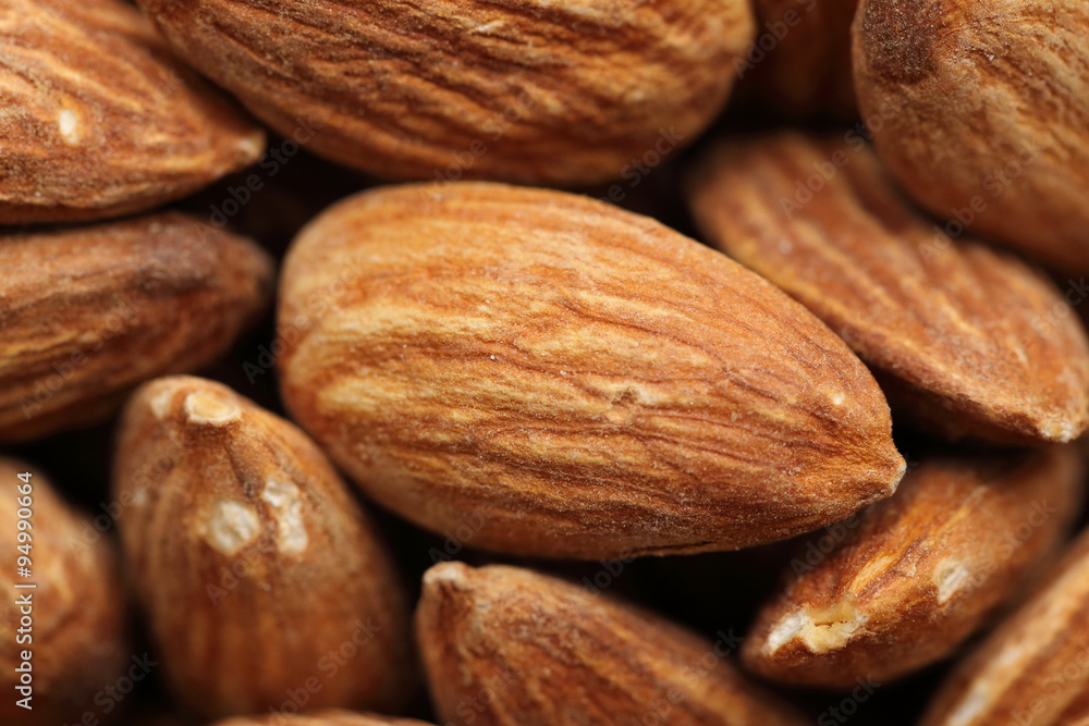 close-up background of peeled almonds close-up background of peeled almonds