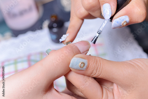 Stage of manicure
