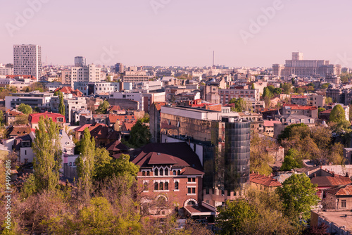 Bucharest - rooftop view
