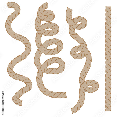 Rope Set Isoated