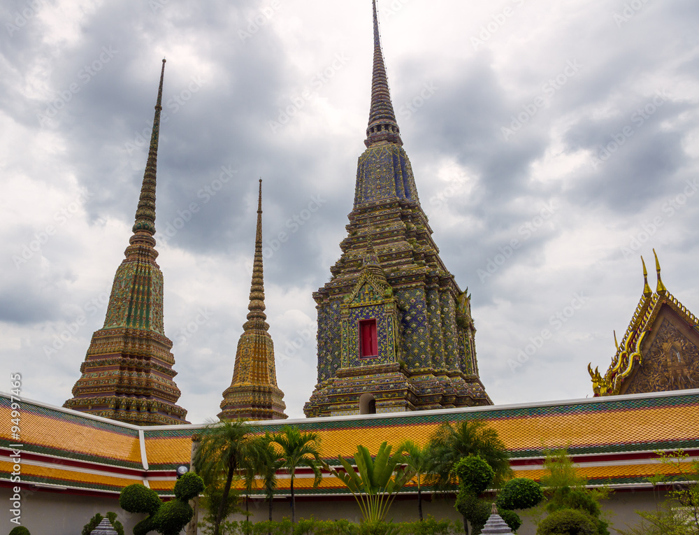 Thai temple,Stupa
