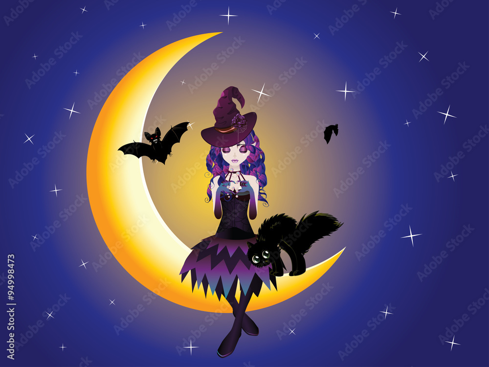 Witch on the Moon Witch on the Moon