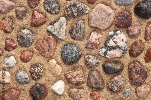 colourful stones photo