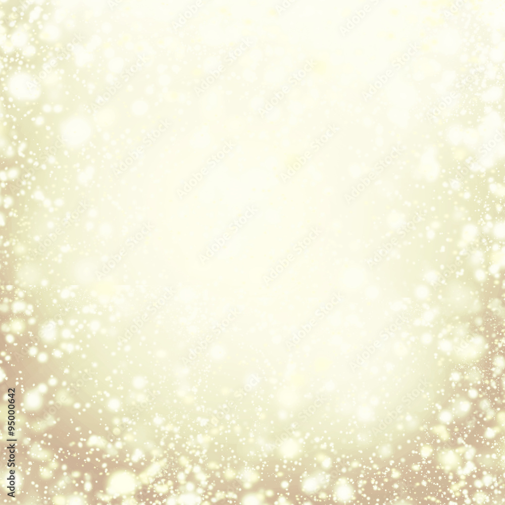 Christmas background - gold sparkling lights. Defocused golden B Christmas background - gold sparkling lights. Defocused golden B