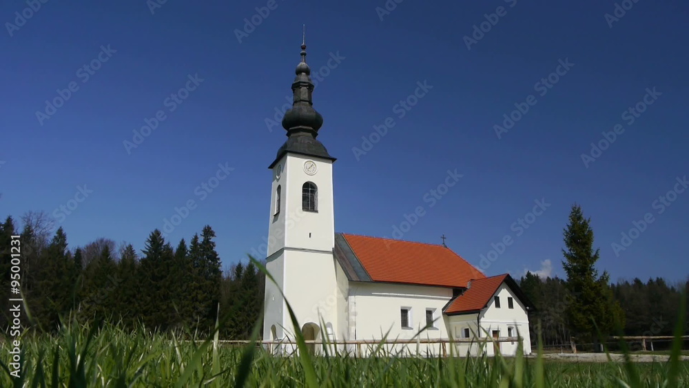 Church at the countryside Church at the countryside