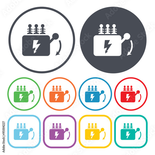 Illustration of electrical panel