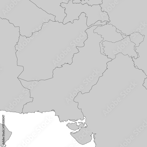 Pakistan Karte -   bersicht