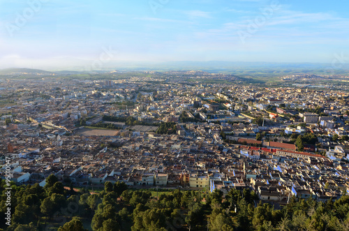 Panorama miasta Tlemcen w Algierii © robnaw