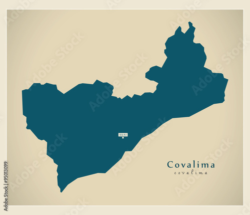 Modern Map - Covalima TL
