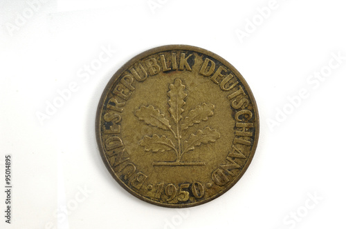  ten peenning germany coin photo