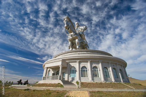 The world's largest statue of Genghis Khan