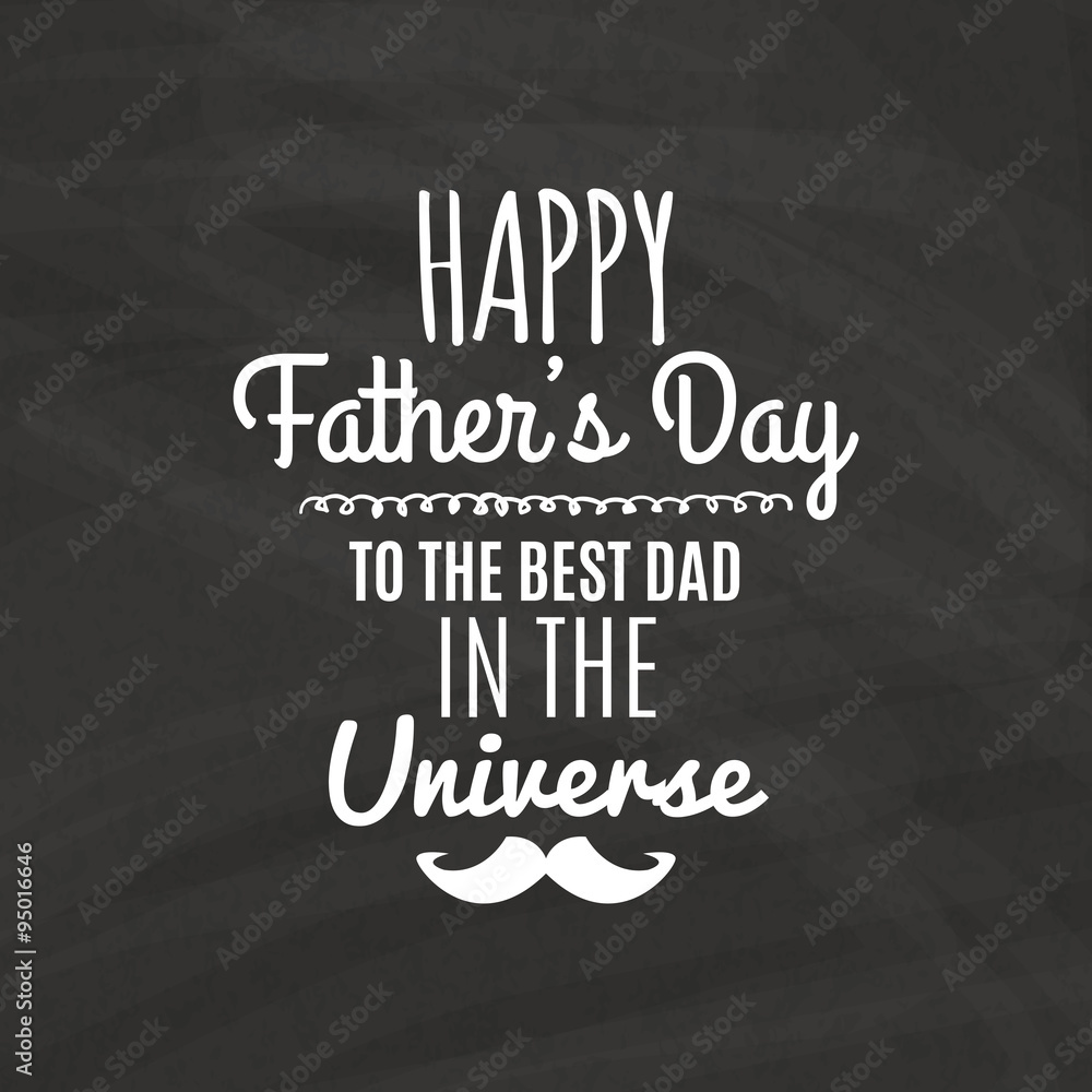 Obraz premium Happy father's day