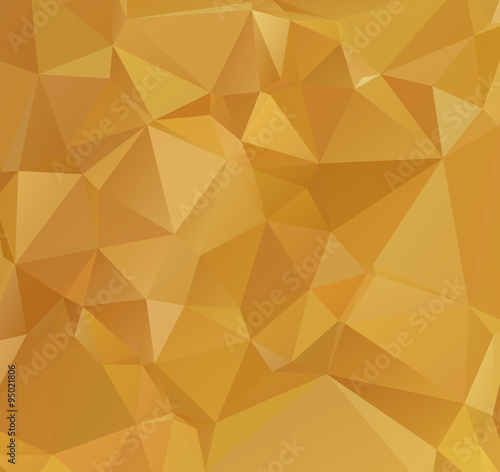 Brown Polygonal Mosaic Background, Creative Design Templates