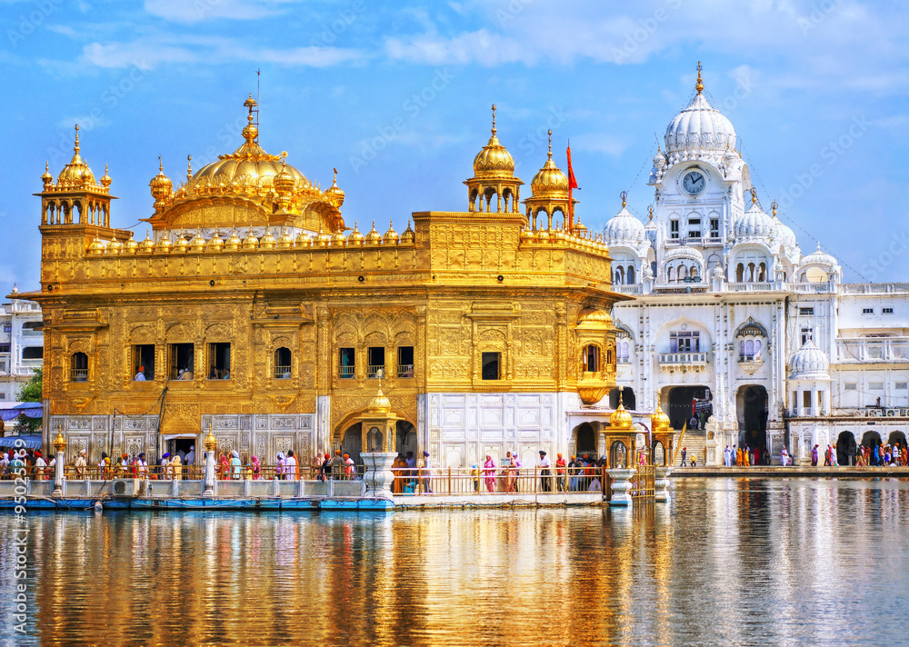 Golden Temple, the main sanctuary of Sikhs, Amritsar, India
