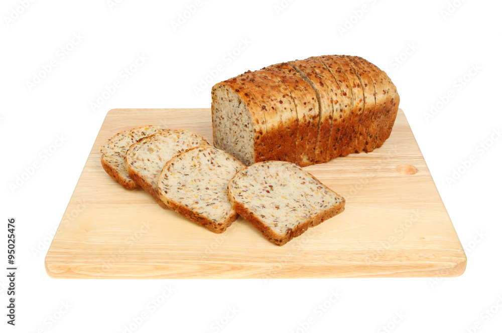 Soya and linseed bread