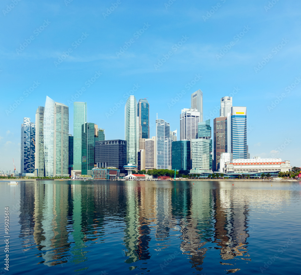 Obraz premium Nowoczesna panorama miasta