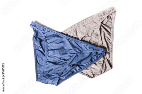 Obraz na plátně Male new underpants or underware isolated on white background