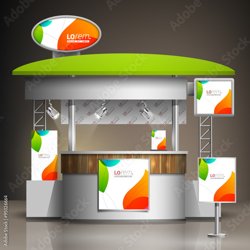 Exhibition stand template