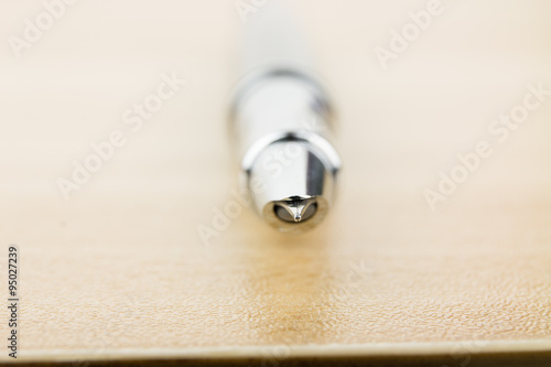 Close Up of a pen tip