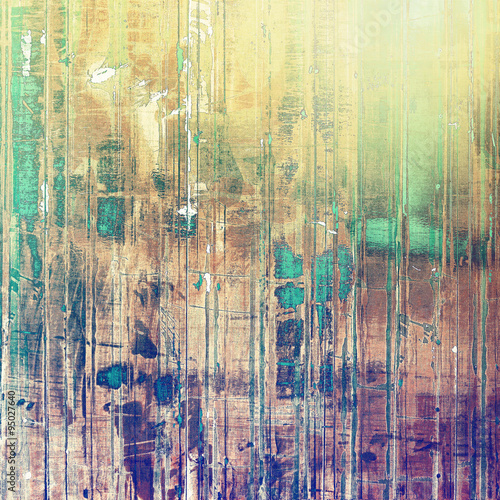 Retro background with grunge texture. With different color patterns: yellow (beige); brown; green; purple (violet)