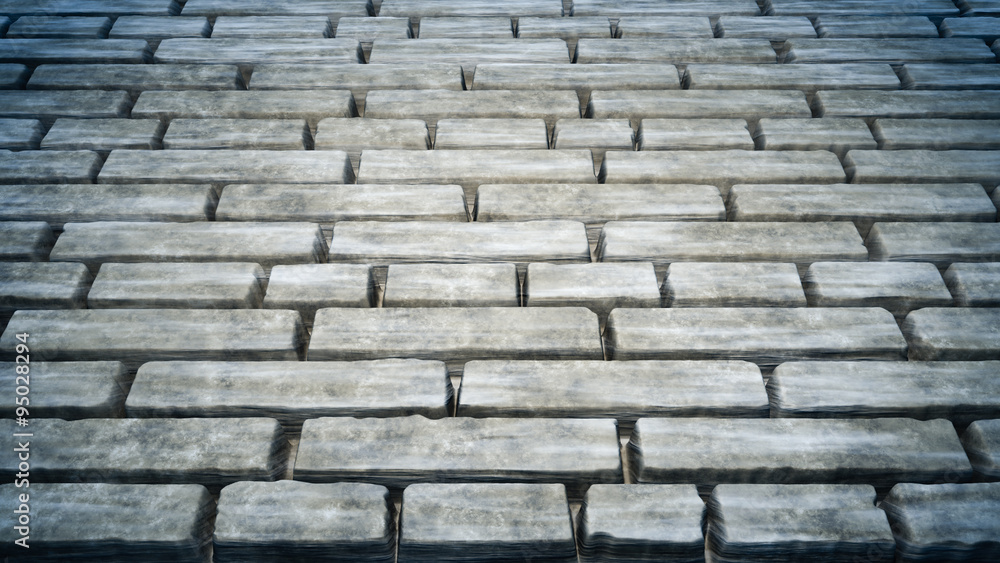 Obraz premium Stone road texture