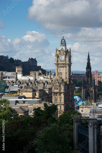 Edinburgh city from Calton Hill, Scotland, uk, © alice_photo
