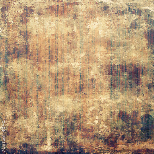 Old texture with delicate abstract pattern as grunge background. With different color patterns: yellow (beige); brown; gray; purple (violet)