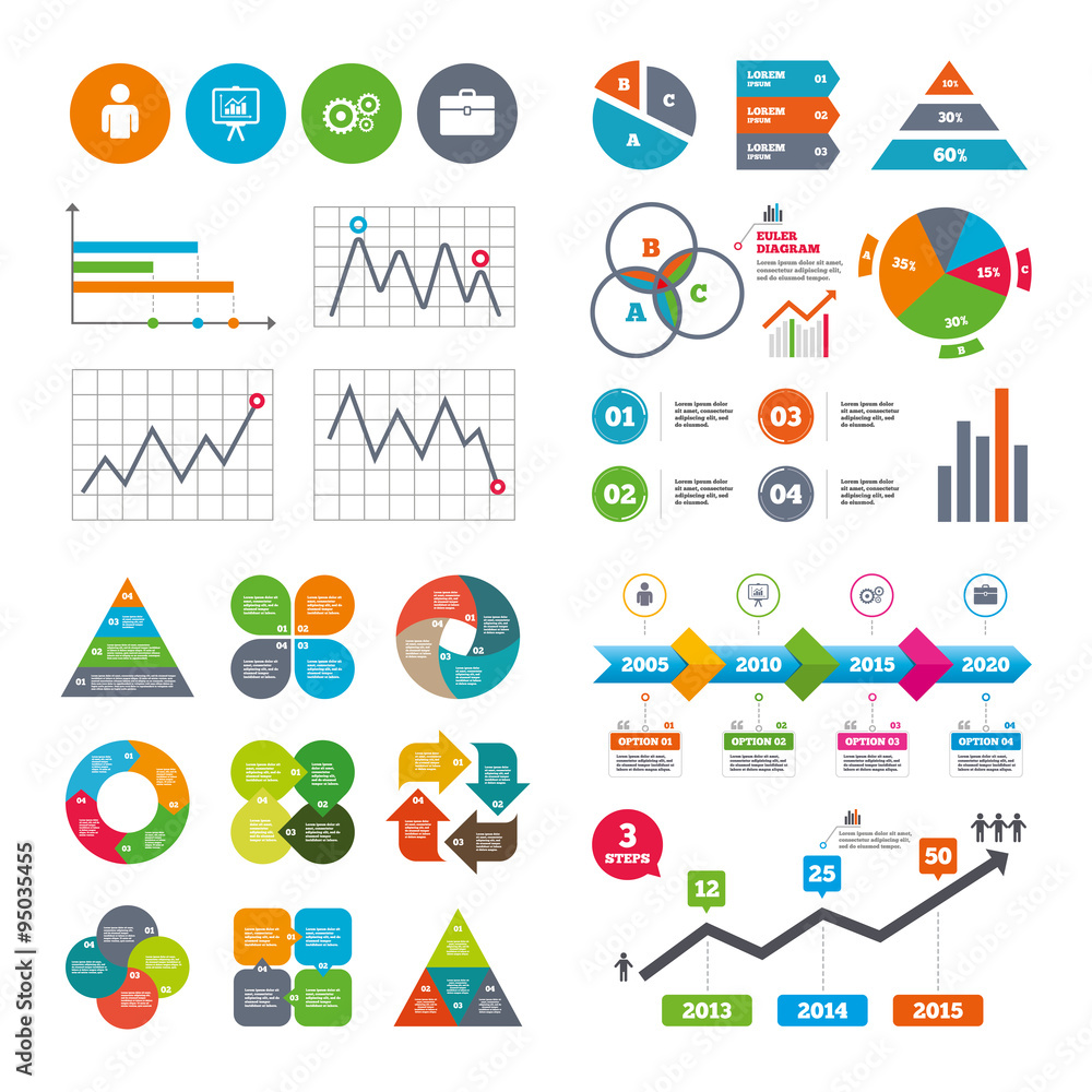 Business signs. Human and presentation board. Business signs. Human and presentation board.