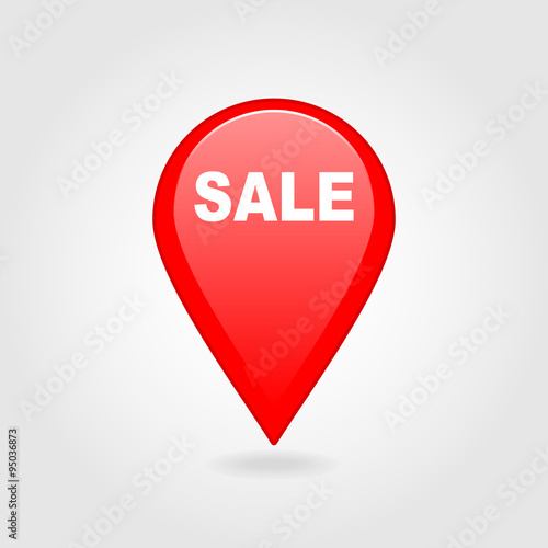 Sale pin map icon. Map pointer, markers. Free Download Sale pin map icon. Map pointer, markers. - GFXLoad