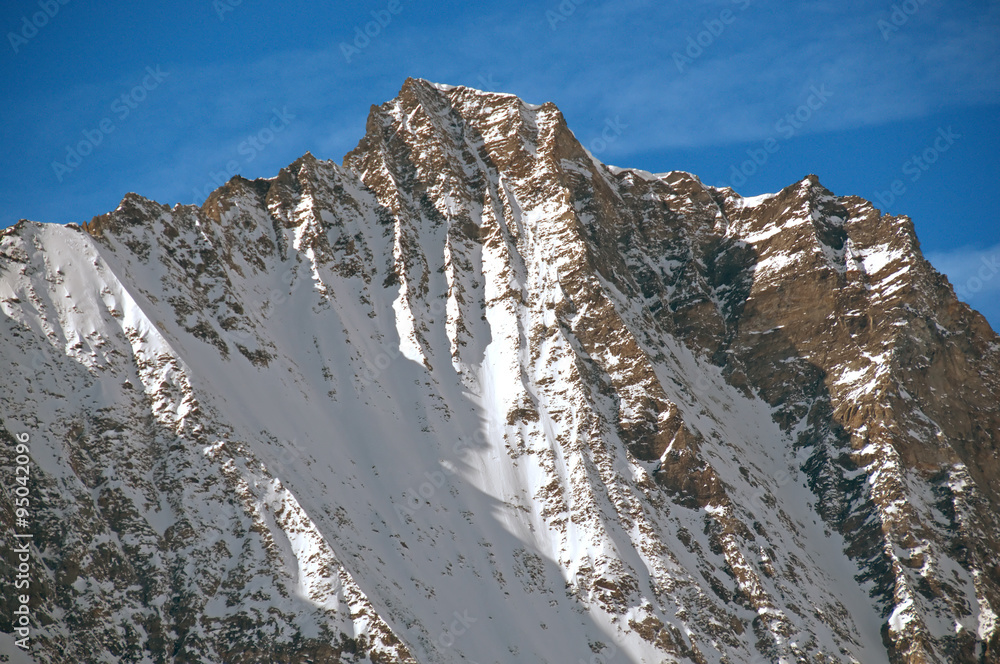 Swiss Summits : The Taschhorn near Saas Fee