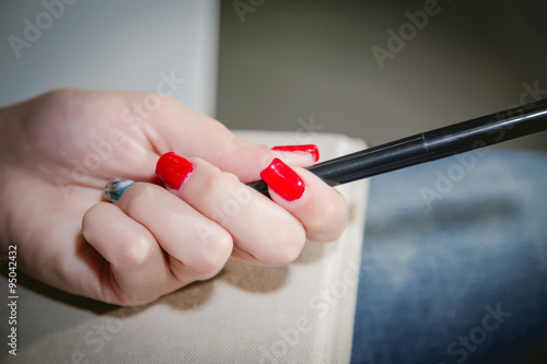Red Manicure  women s hands  beauty  fashion