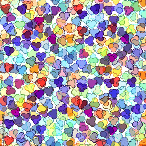 Tinsel seamless pattern