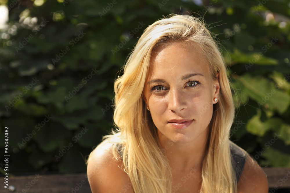 Naklejka premium Beautiful Woman