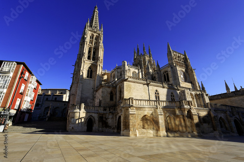 Burgos Cathedral sunshine