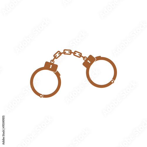 Icon handcuffs.