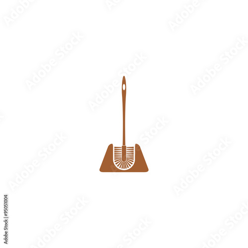 Icon toilet brush.